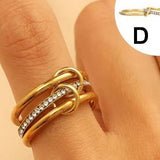 Stackable Stainless Steel Band Rings - Pages & Parcels