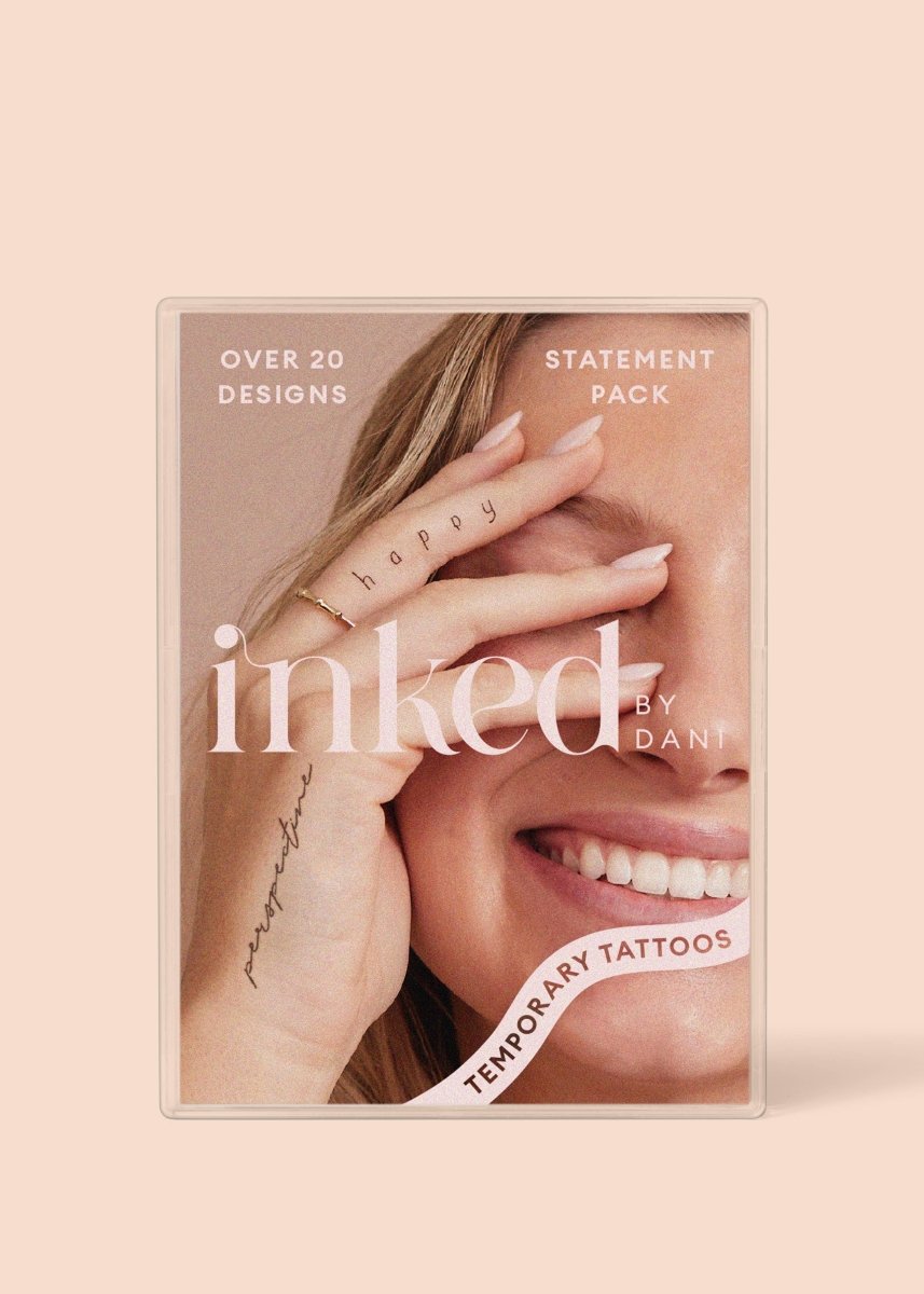 Statement Temporary Tattoo Pack - Pages & Parcels