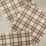 Stocking Plaid Dishcloth Set - Holiday 2026 - Pages & Parcels