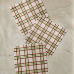 Stocking Plaid Dishcloth Set - Holiday 2026 - Pages & Parcels
