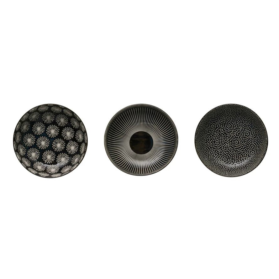Stoneware bowl, available in three styles