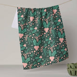 Sugarplum Florals Tea Towel - Holiday 2026 - Pages & Parcels