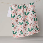 Sugarplum Florals Tea Towel - Holiday 2026 - Pages & Parcels