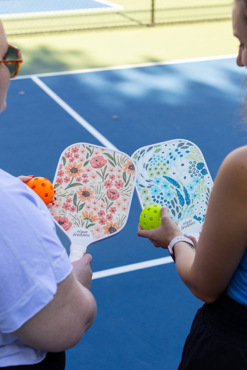Sunny Poppies Pickleball Paddle - Pages & Parcels