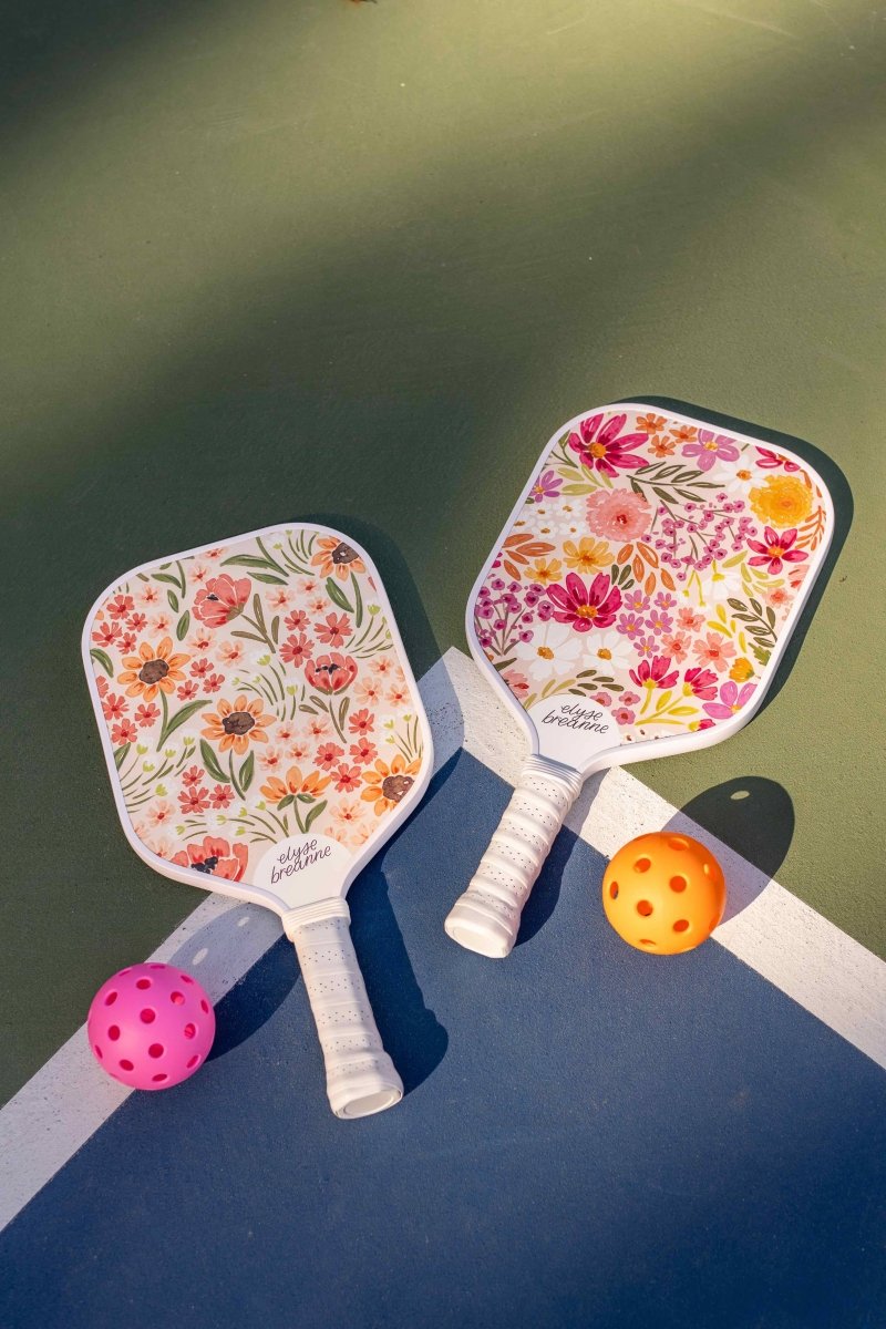Sunny Poppies Pickleball Paddle - Pages & Parcels