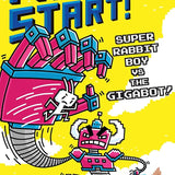 Super Rabbit Boy vs. the Gigabot!: A Branches Book (Press Start! #16) cover image