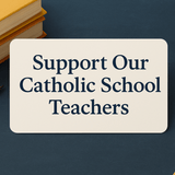 Support Our Catholic School Teachers Gift Card - Pages & Parcels