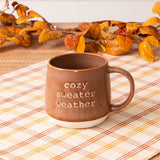 Sweater Weater Stoneware Mug - Pages & Parcels
