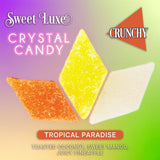 Sweet Luxe™ NEW Extra Crunchy Crystal Candy - Tropical Paradise Flavor Mix - Pages & Parcels