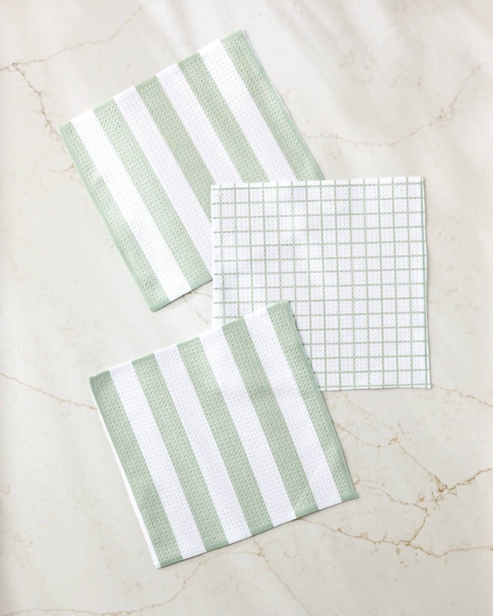 Sweet Mint Dishcloth Set - Pages & Parcels