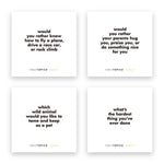 TABLETOPICS BOOK CLUB - Conversation Starter Questions - Pages & Parcels