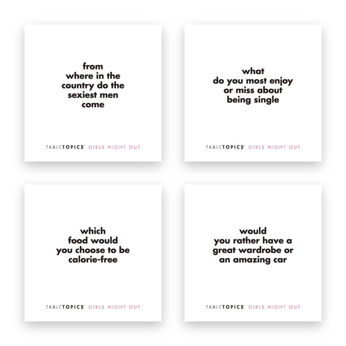 TABLETOPICS BOOK CLUB - Conversation Starter Questions - Pages & Parcels