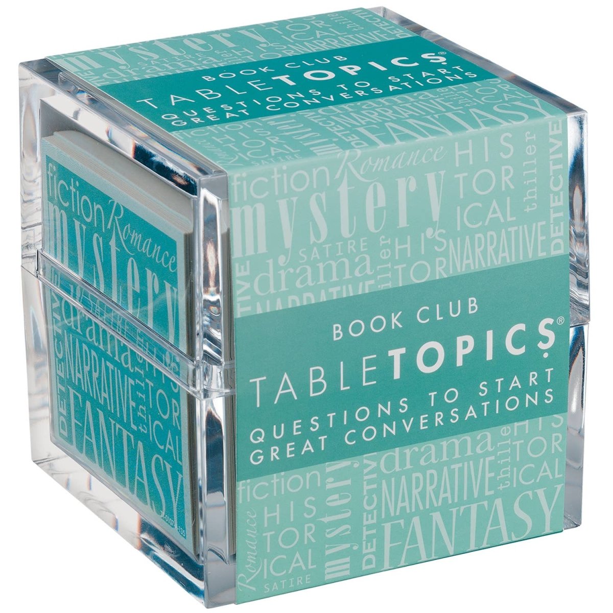 TABLETOPICS BOOK CLUB - Conversation Starter Questions - Pages & Parcels