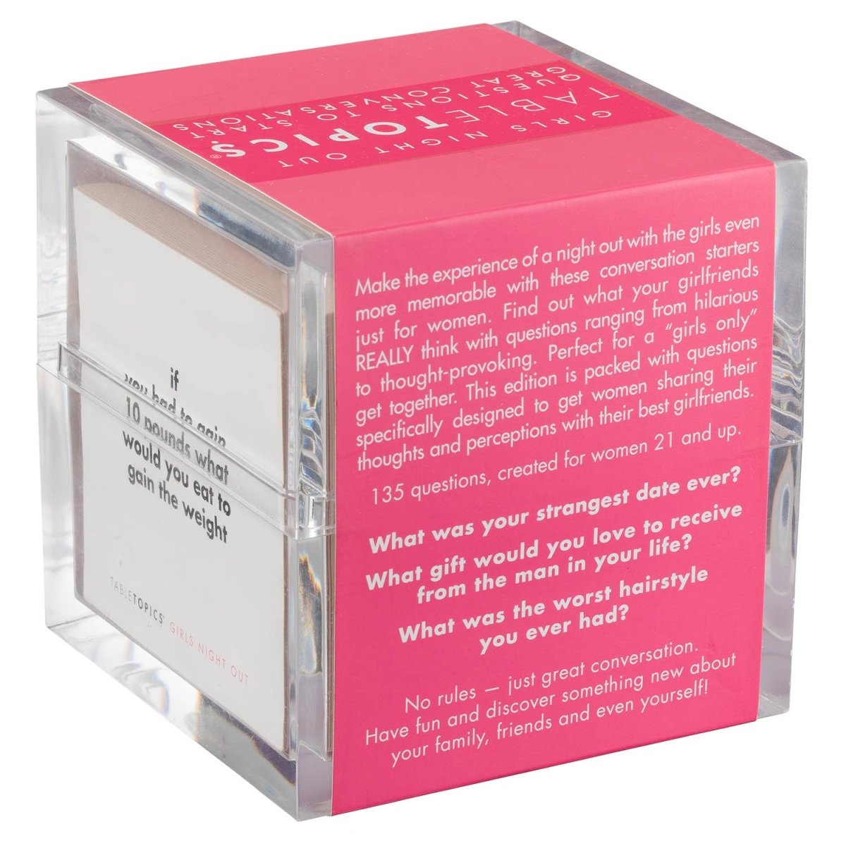 TABLETOPICS BOOK CLUB - Conversation Starter Questions - Pages & Parcels