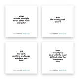 TABLETOPICS BOOK CLUB - Conversation Starter Questions - Pages & Parcels