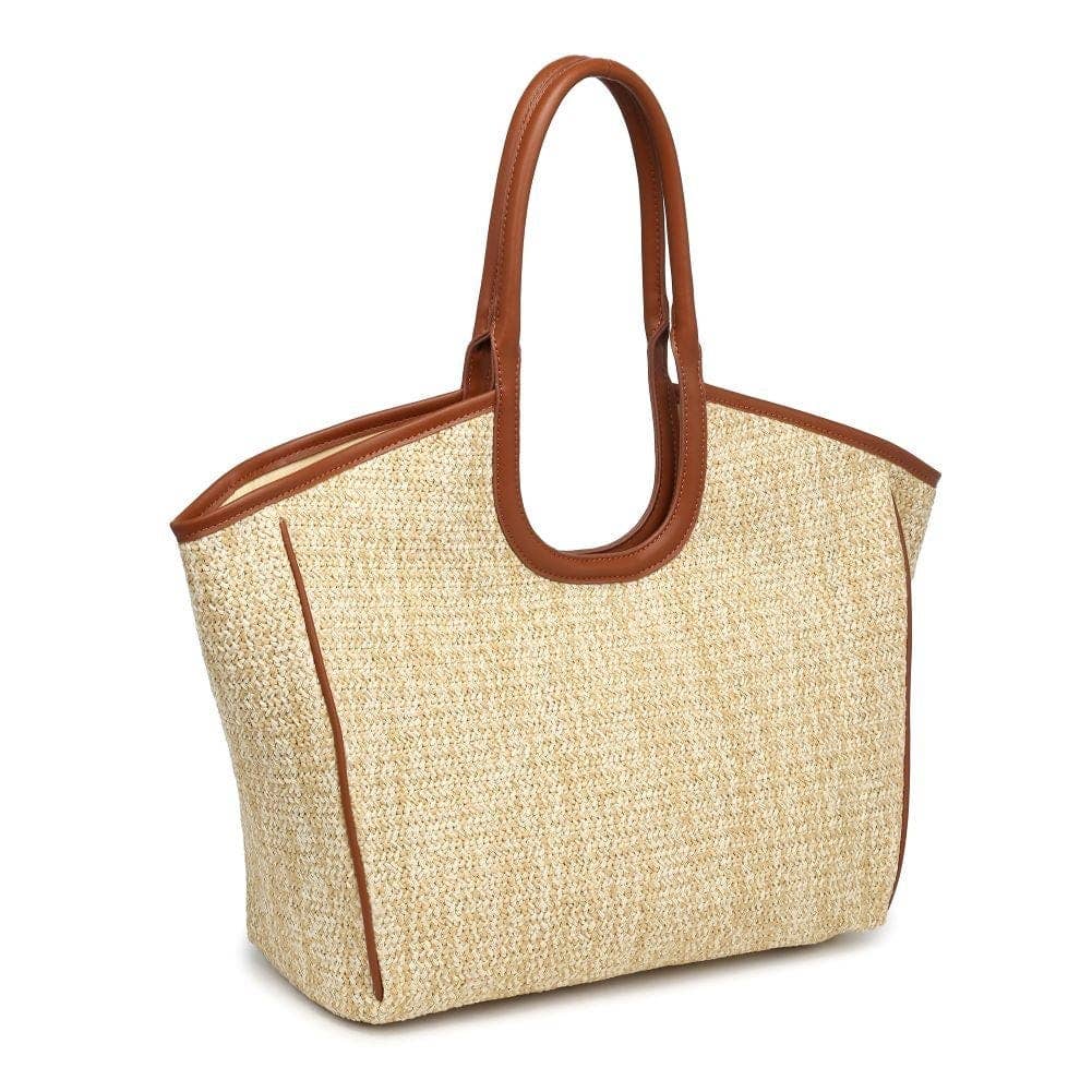 Tanya Straw Tote Bag - Pages & Parcels
