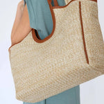 Tanya Straw Tote Bag - Pages & Parcels