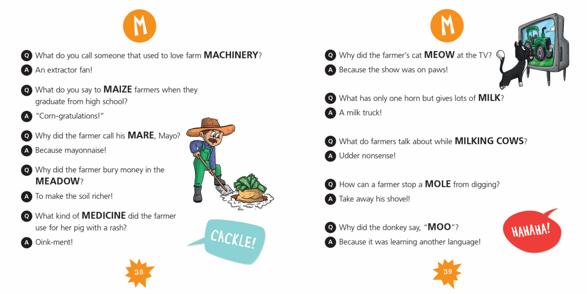 The A to Z Farm Joke Book - Pages & Parcels