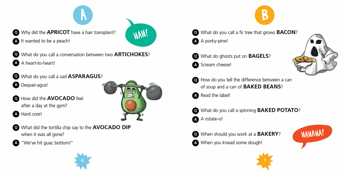 The A to Z Food Joke Book - Pages & Parcels