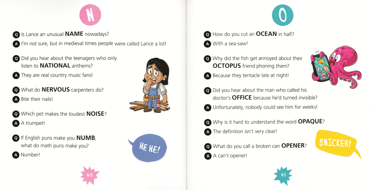 The A to Z Punny Joke Book - Pages & Parcels