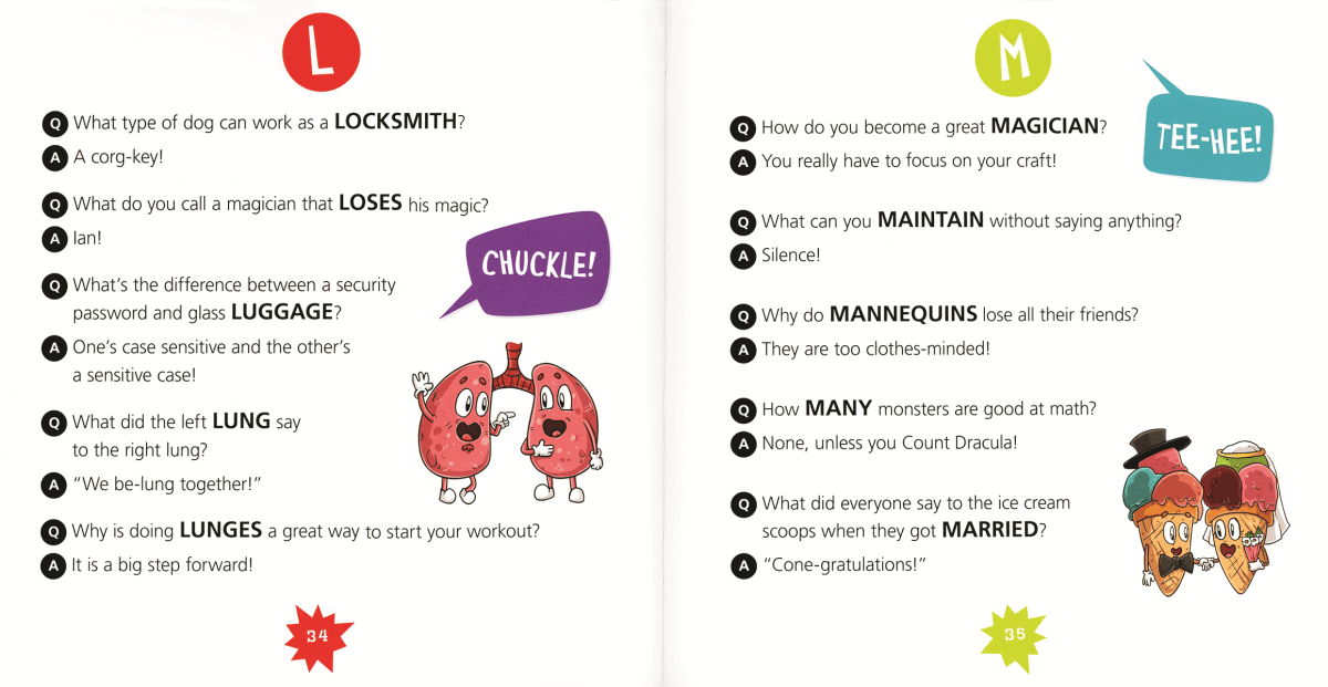 The A to Z Punny Joke Book - Pages & Parcels
