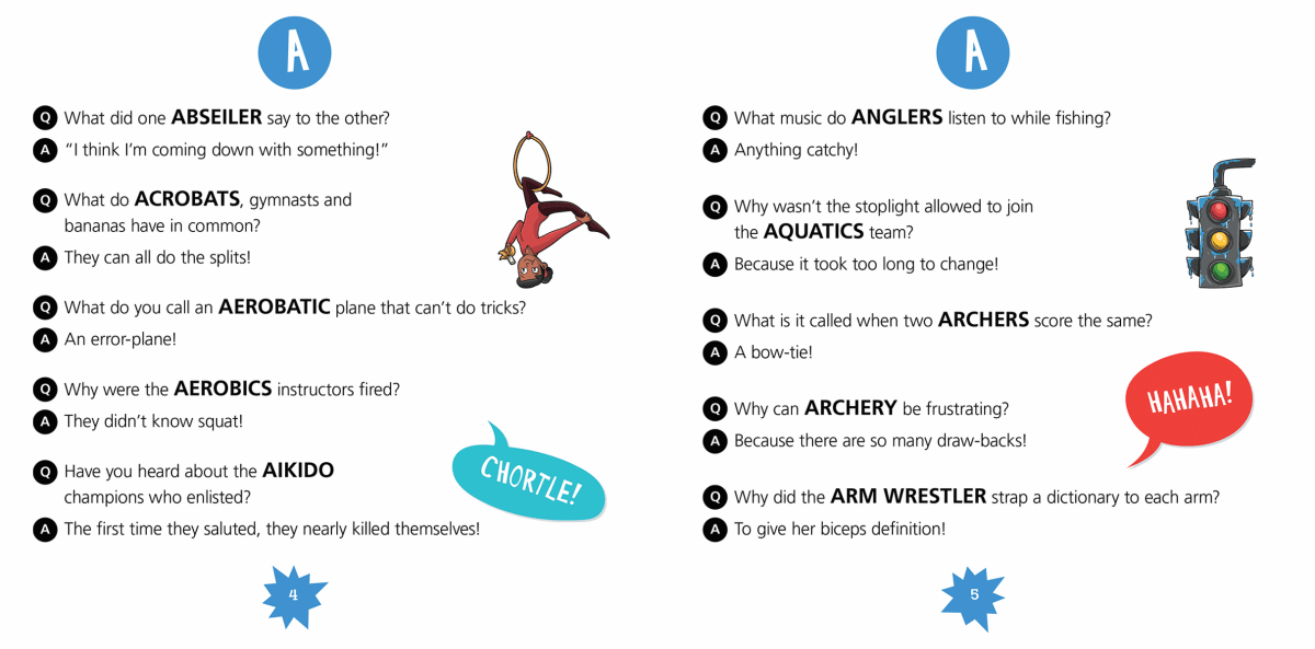 The A to Z Sports Joke Book - Pages & Parcels