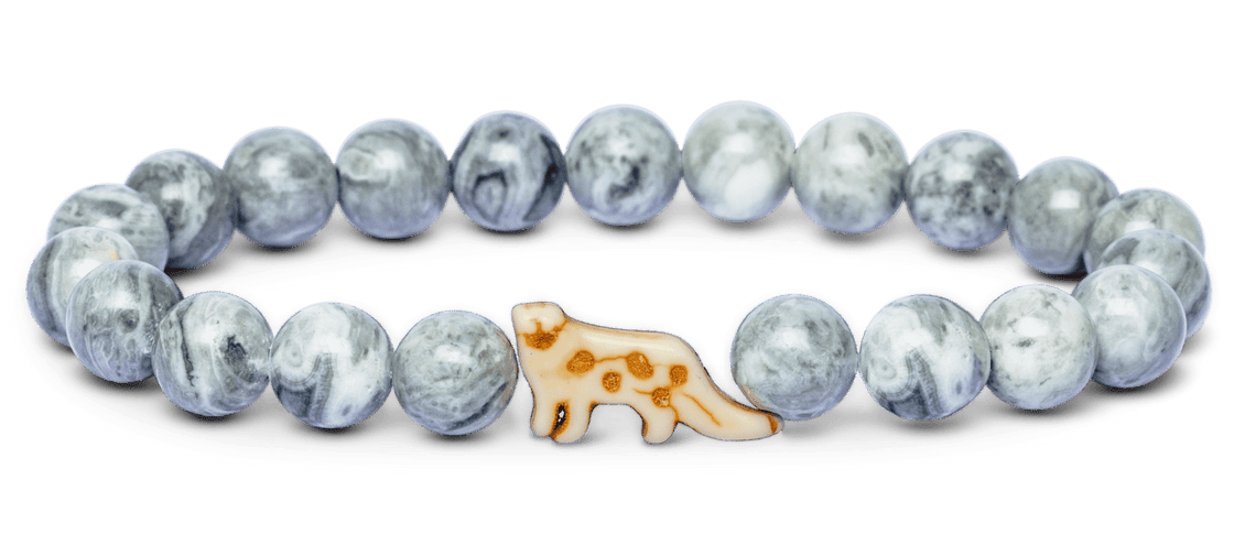 The Ascent Bracelet | Snow Leopard | Fahlo - Pages & Parcels