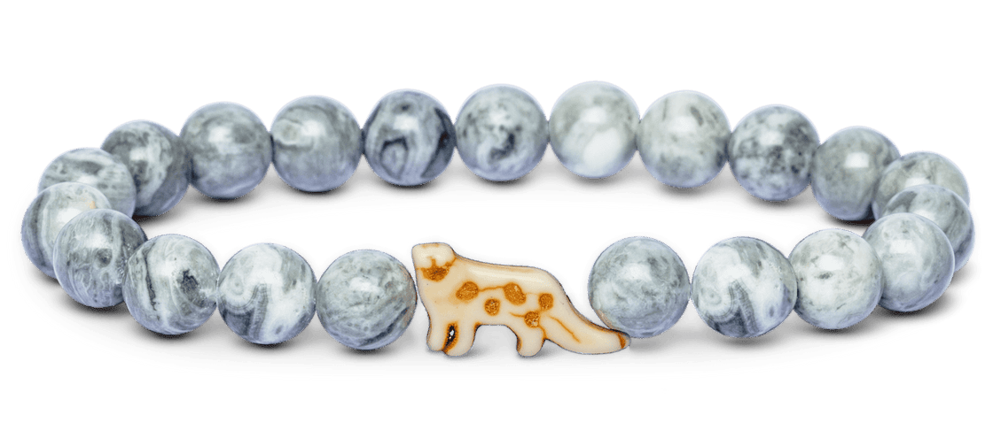 The Ascent Bracelet | Snow Leopard | Fahlo - Pages & Parcels