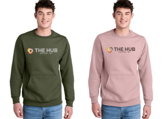 The Hub Pocket Crewneck - Pages & Parcels
