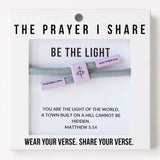 The Prayer I Share Bracelets - Pages & Parcels