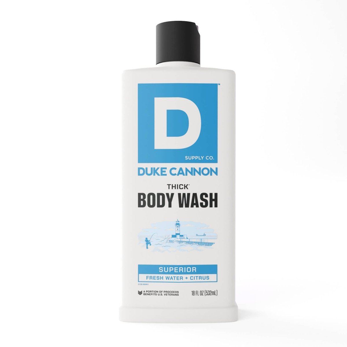 THICK Body Wash Superior 18oz | Duke Cannon - Pages & Parcels