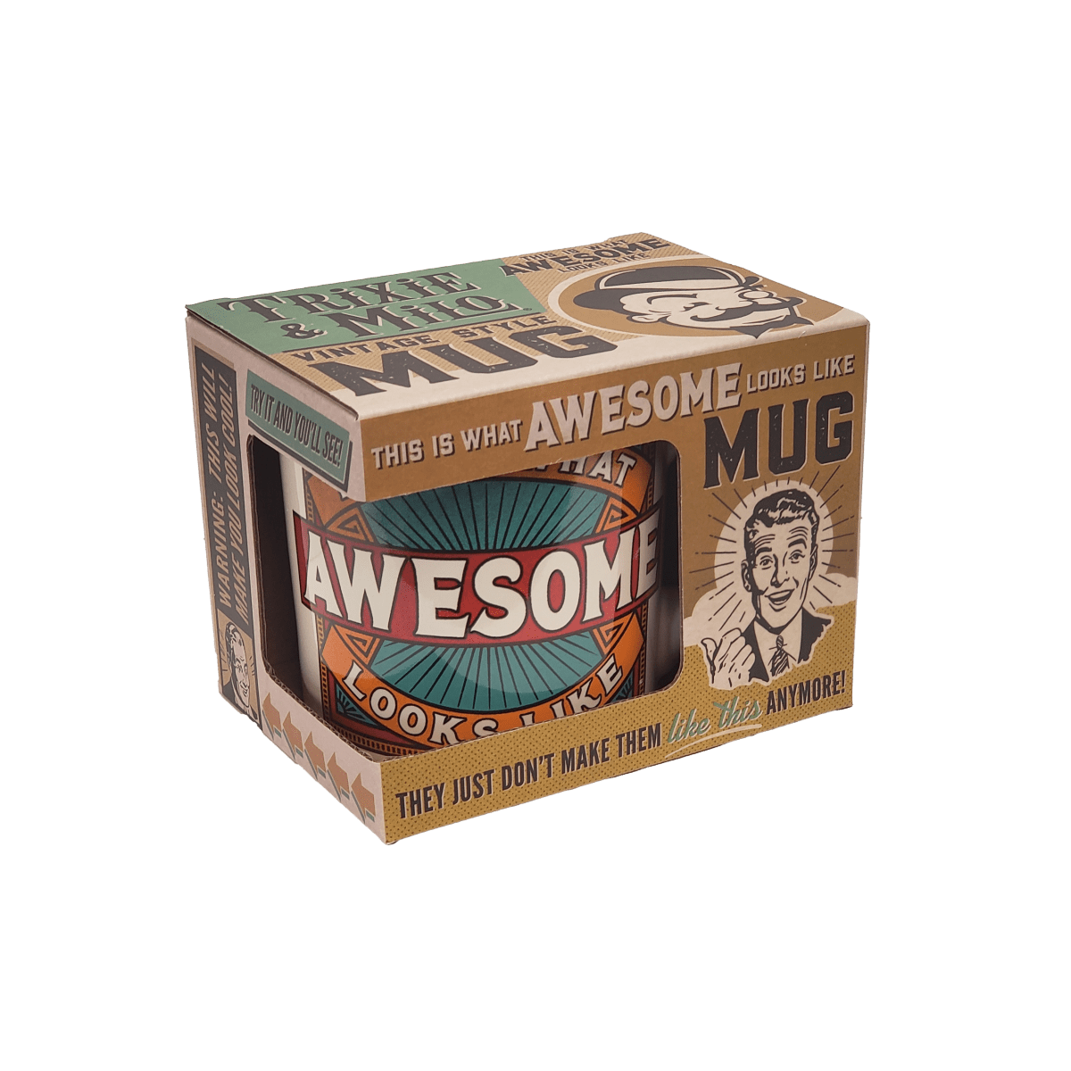 This Is What Awesome Looks Like Mug – Porcelain - Pages & Parcels