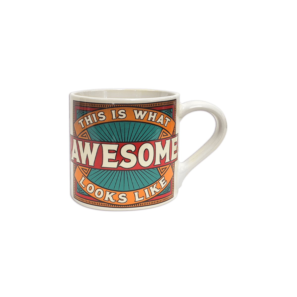 This Is What Awesome Looks Like Mug – Porcelain - Pages & Parcels