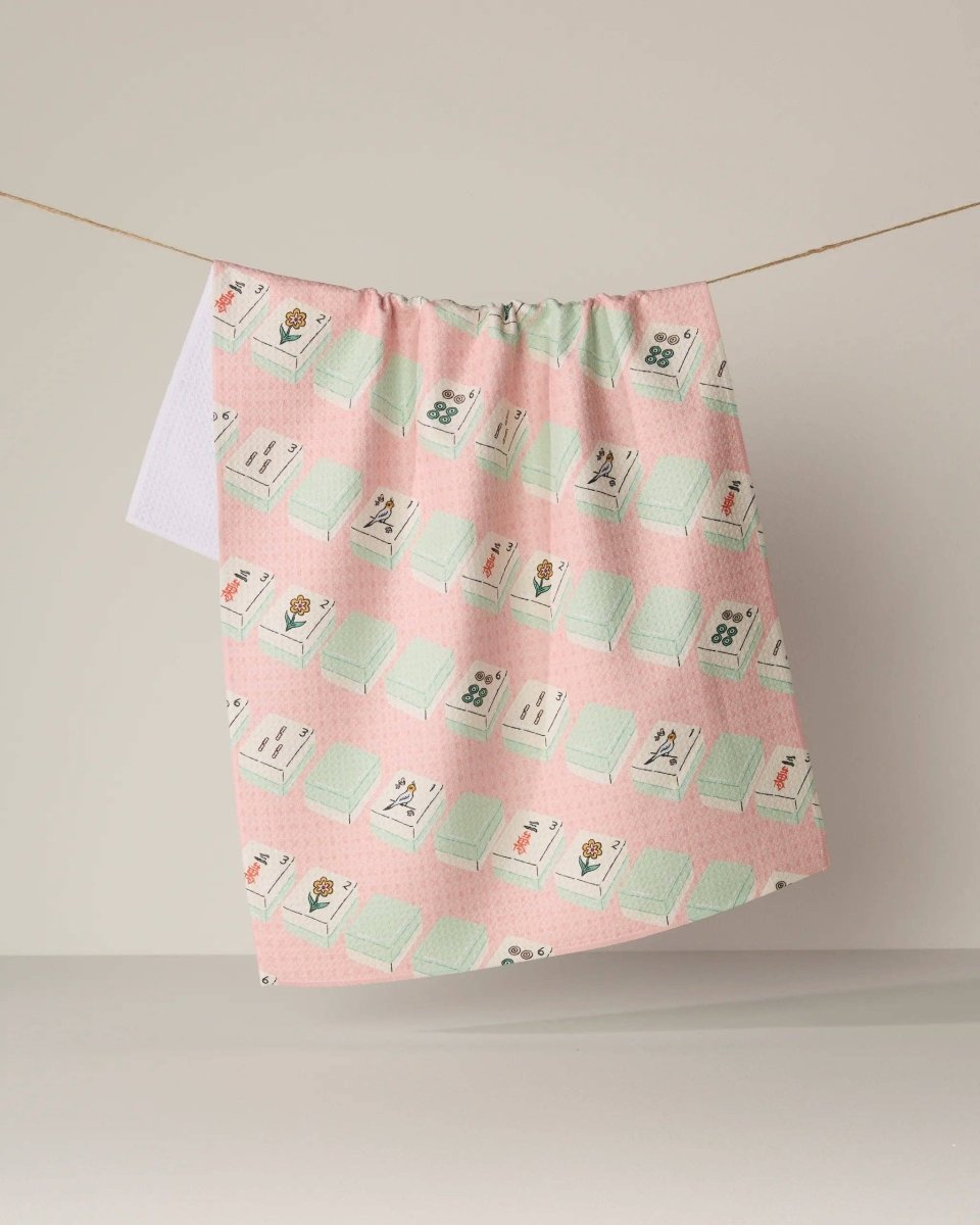 Tile Parade Tea Towel - Pages & Parcels