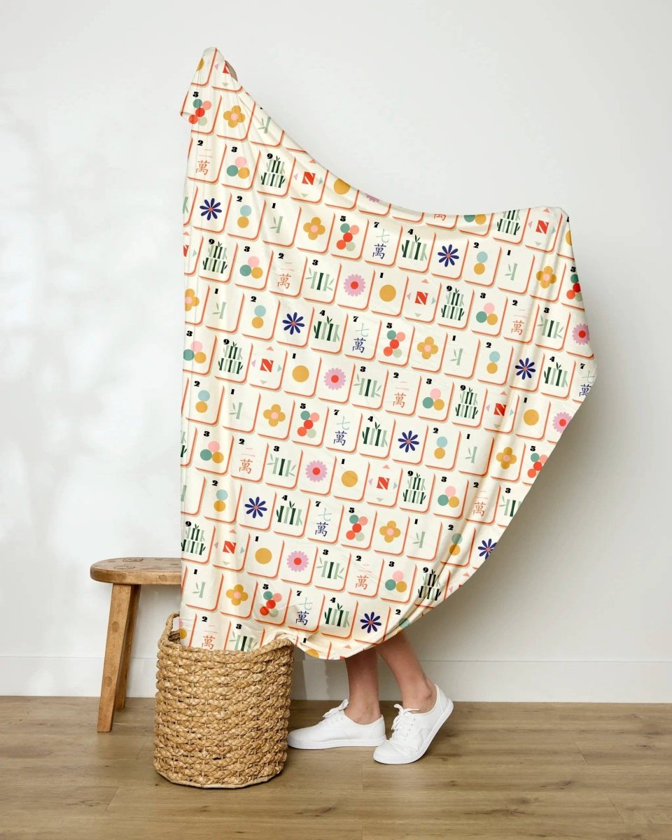 Tile Toss Butter Blanket - Mahjong - Pages & Parcels
