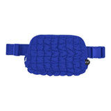 Tina Puffer Quilted Fanny Pack: Lavender - Pages & Parcels