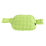 Tina Puffer Quilted Fanny Pack: Lavender - Pages & Parcels