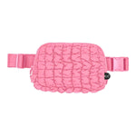 Tina Puffer Quilted Fanny Pack: Lavender - Pages & Parcels