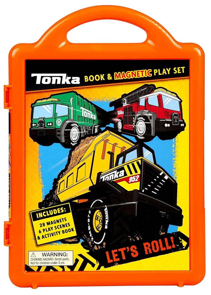 Tonka: Magnetic Play Set: Let's Roll! cover image