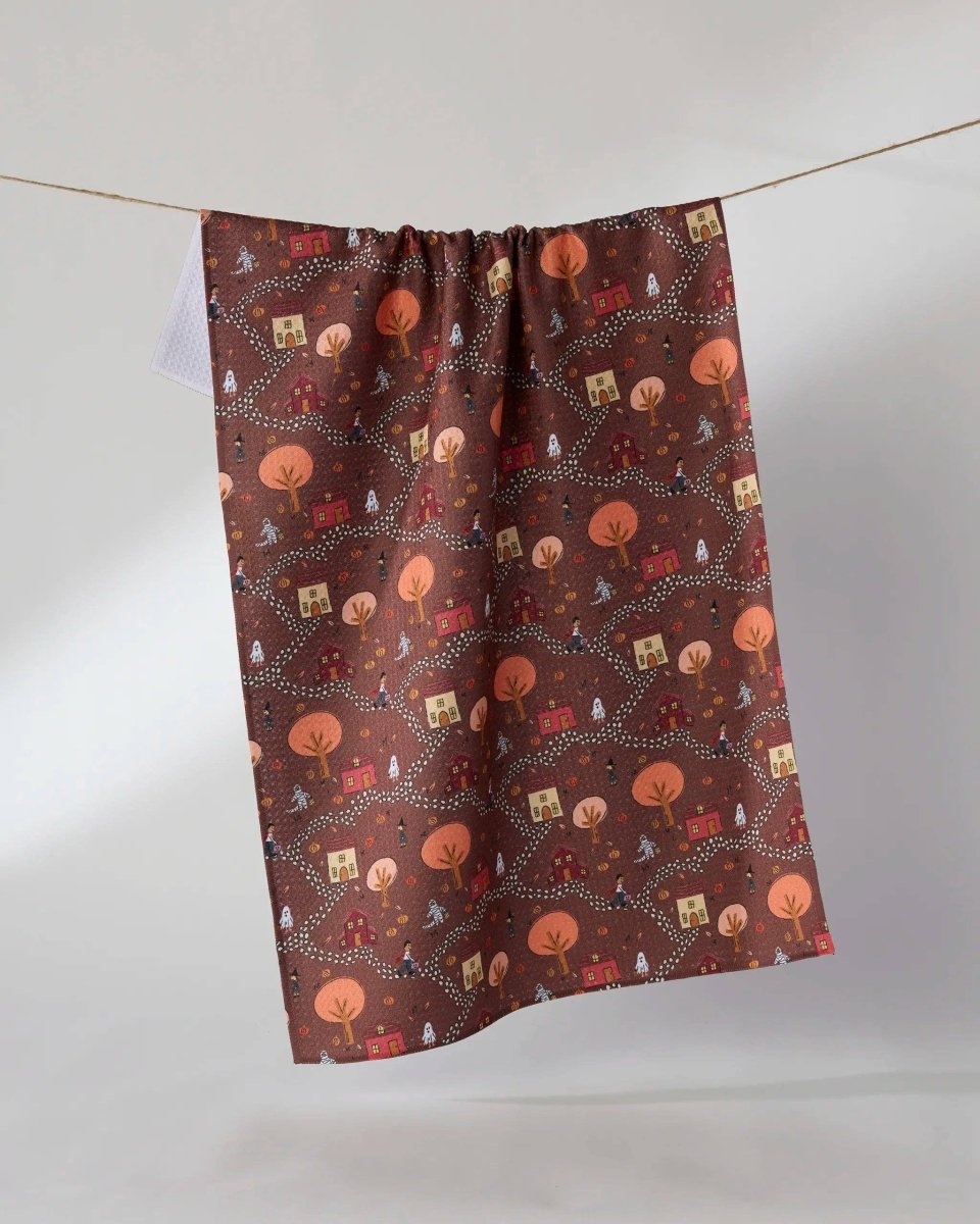 Treat Trail Tea Towel - Pages & Parcels