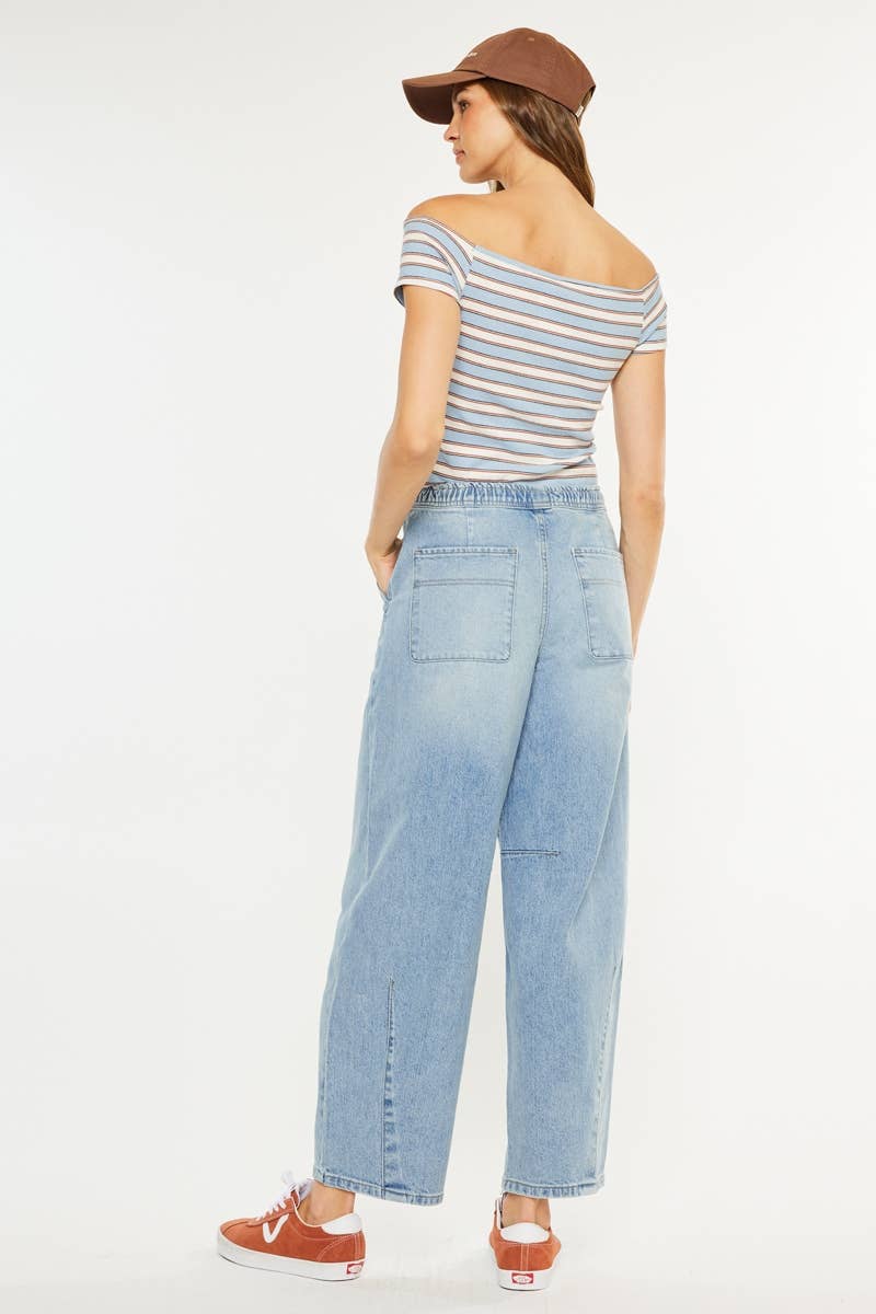 ULTRA HIGH RISE HORSESHOE JEANS - KC2148M - Pages & Parcels