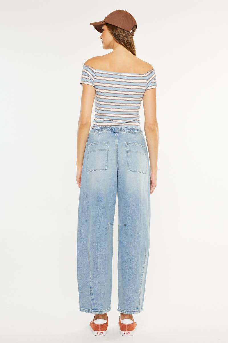 ULTRA HIGH RISE HORSESHOE JEANS - KC2148M - Pages & Parcels