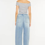 ULTRA HIGH RISE HORSESHOE JEANS - KC2148M - Pages & Parcels