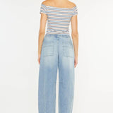 ULTRA HIGH RISE HORSESHOE JEANS - KC2148M - Pages & Parcels