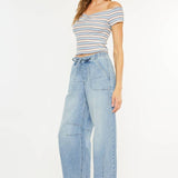 ULTRA HIGH RISE HORSESHOE JEANS - KC2148M - Pages & Parcels