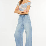 ULTRA HIGH RISE HORSESHOE JEANS - KC2148M - Pages & Parcels