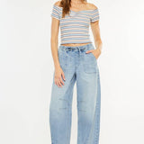 ULTRA HIGH RISE HORSESHOE JEANS - KC2148M - Pages & Parcels