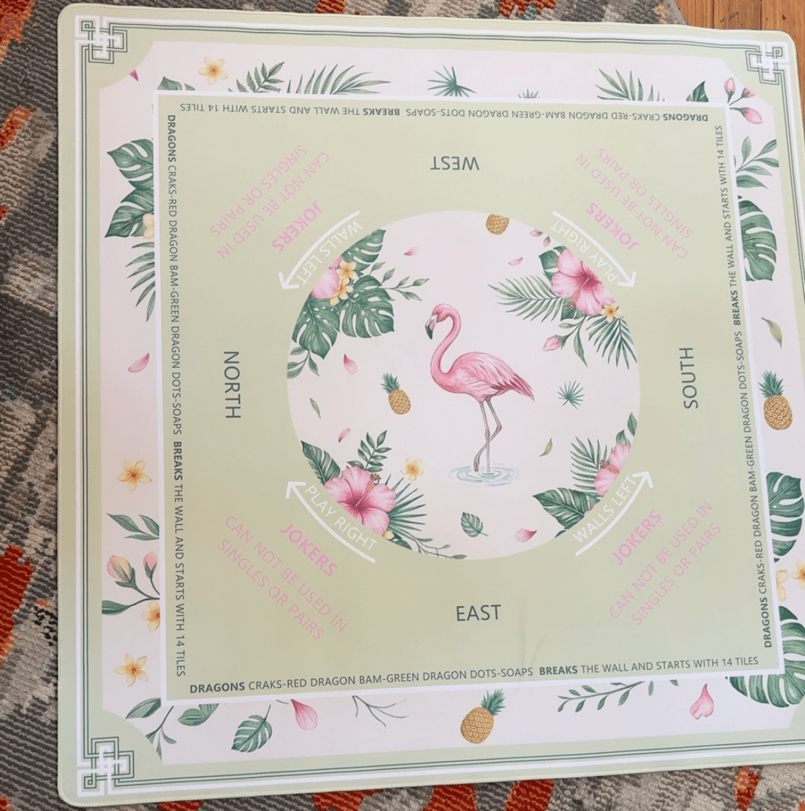 Unbranded Mahjong Mat - Pages & Parcels