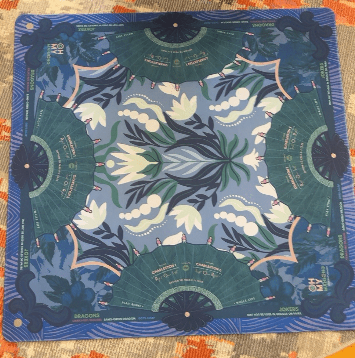 Unbranded Mahjong Mat - Pages & Parcels