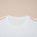 USA Graphic Half Sleeve Loose Ribbed Top - Pages & Parcels